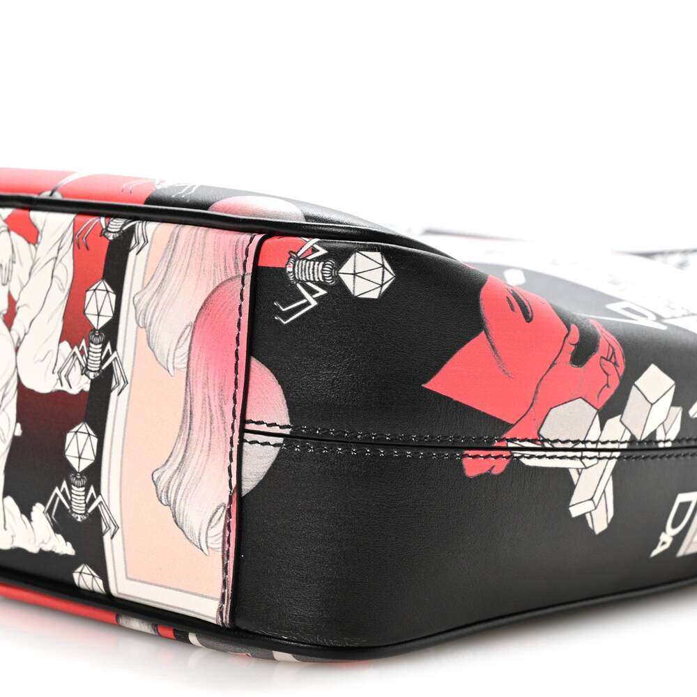 Prada X James Jean Vitello Dna Flat #268724P11B - Picture 11 of 11